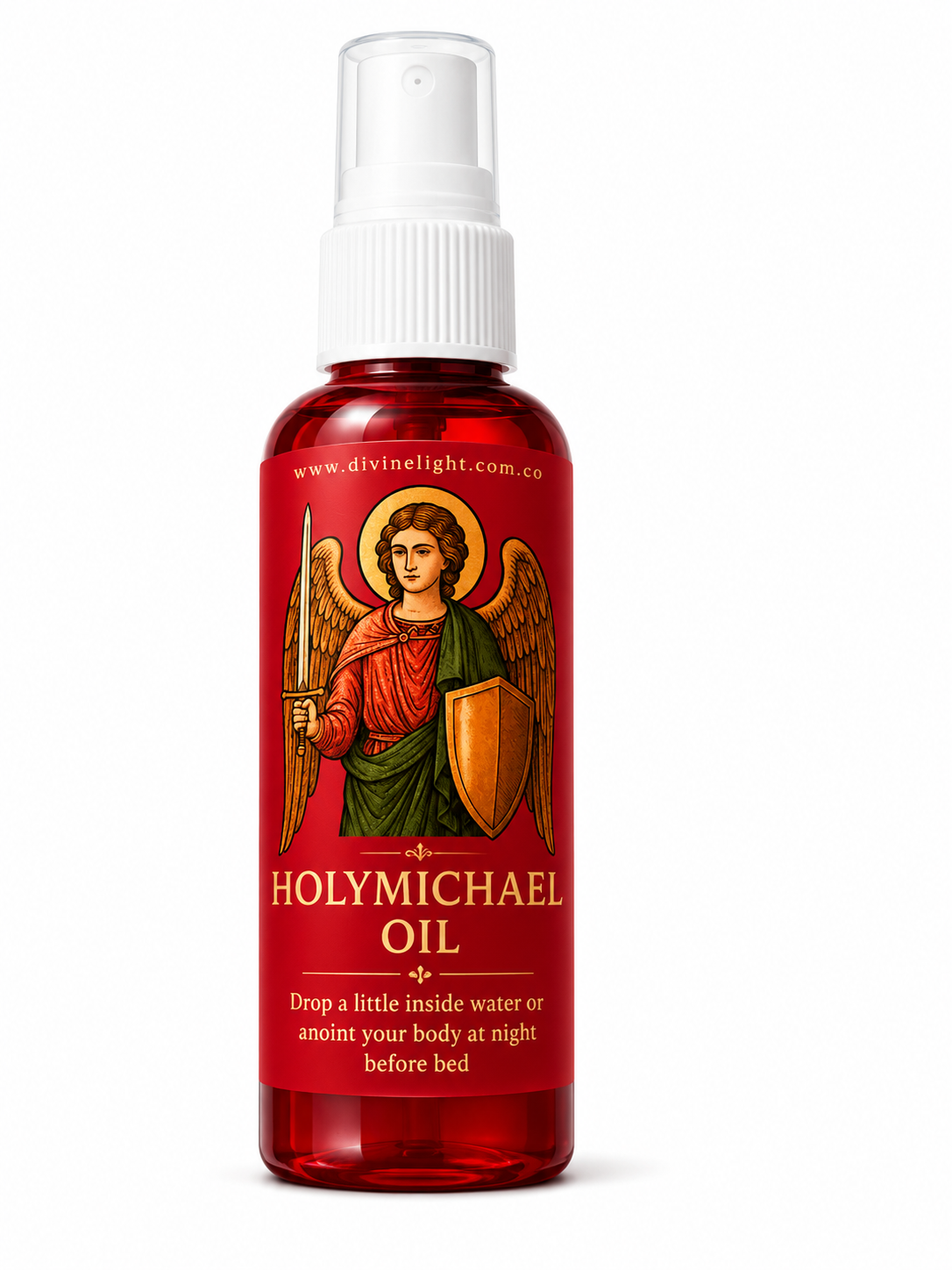 🛡️✨ HOLY MICHAEL SPIRITUAL OIL – Protection • Courage • Strength • Divine Guidance ✨🛡️