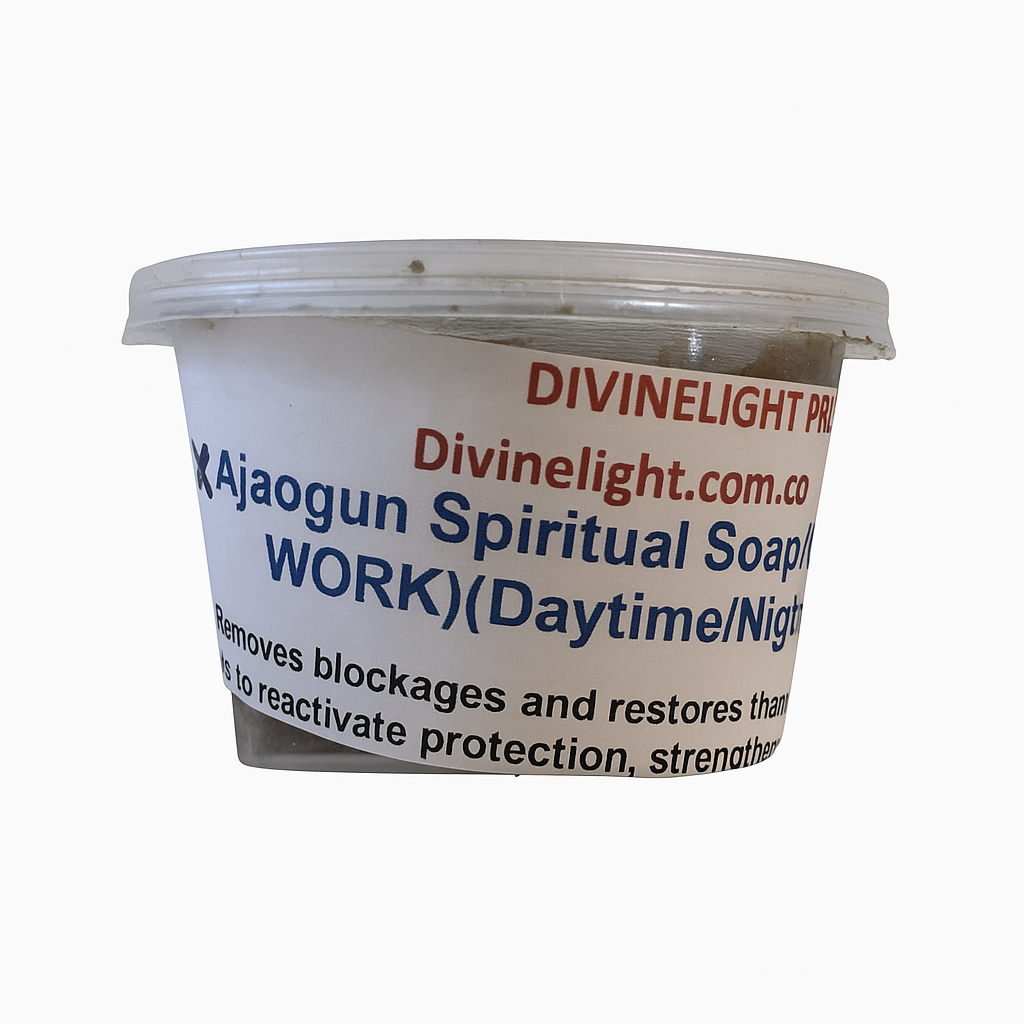 🧼 AJAOGUN SPIRITUAL SOAP Powerful Spiritual Cleansing & Protection
