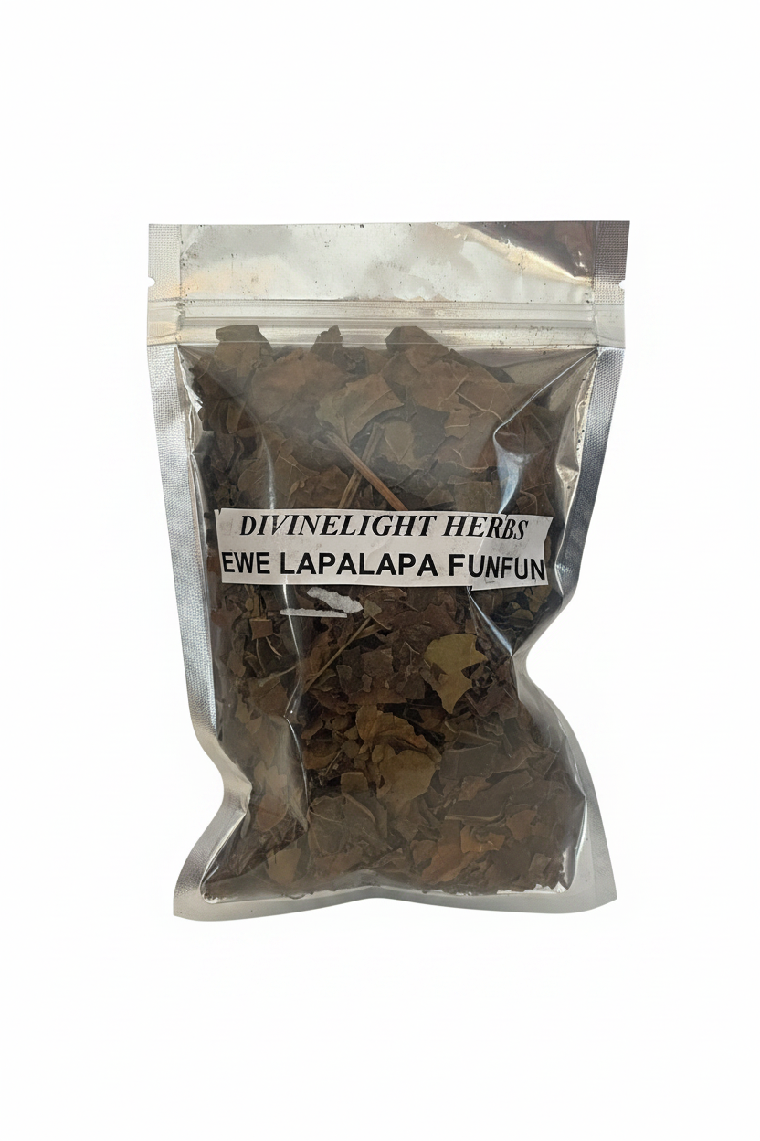 Ewe Iyalode/Lapalapa funfun (Jathropha Curcas) DRY LEAVES!