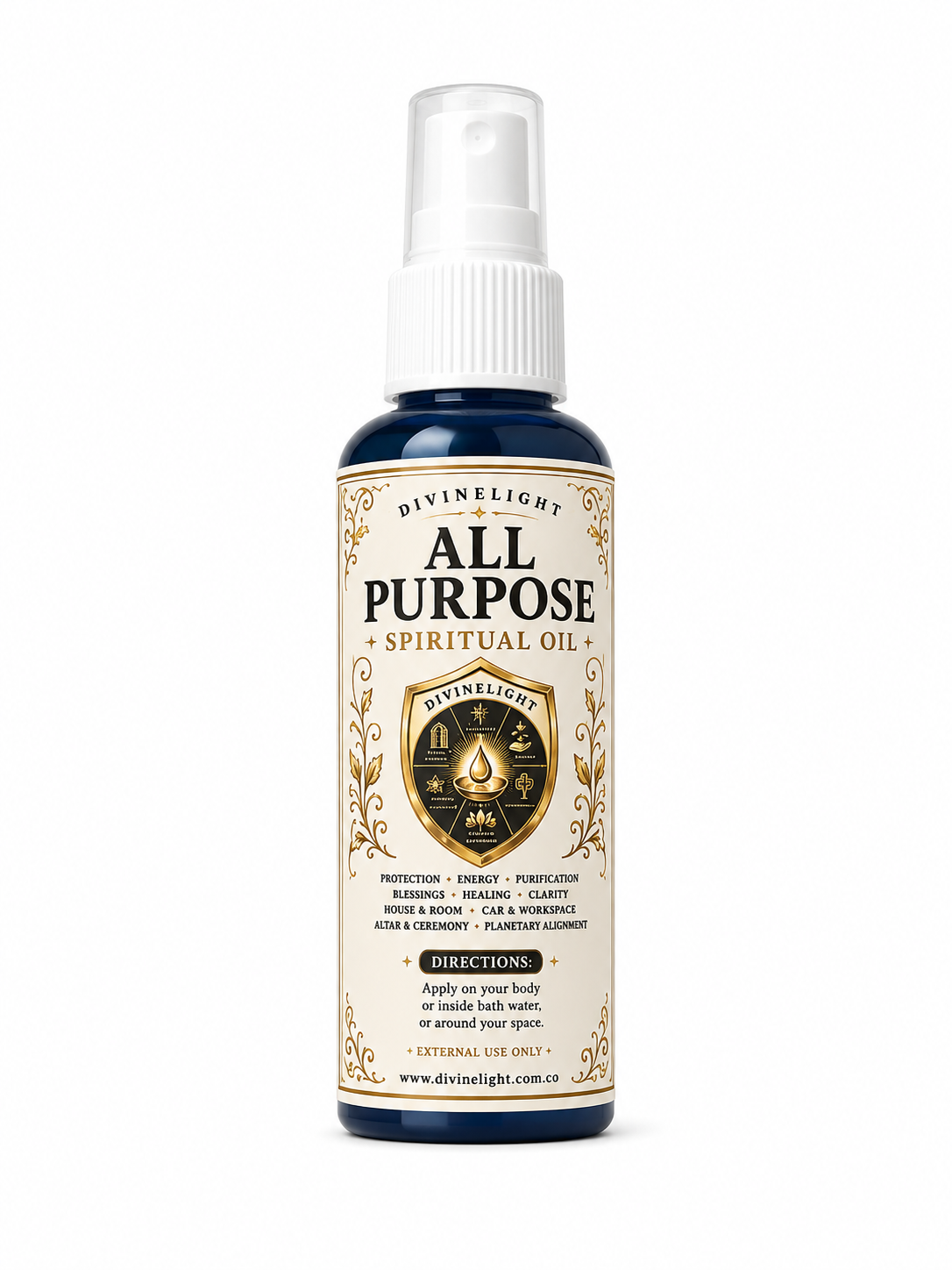 ✨ All Purpose Spiritual Oil – Spiritual Cleansing • Protection • Peace • Positive Energy