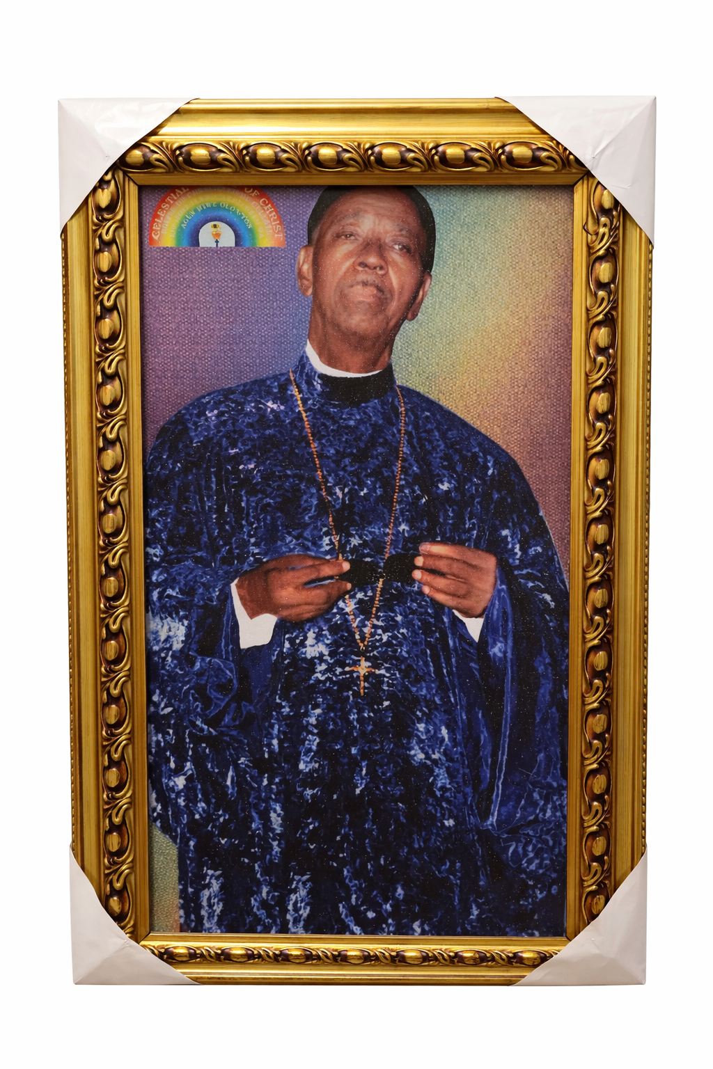 Baba Oshoffa Framed Picture – Celestial Church of Christ Founder
