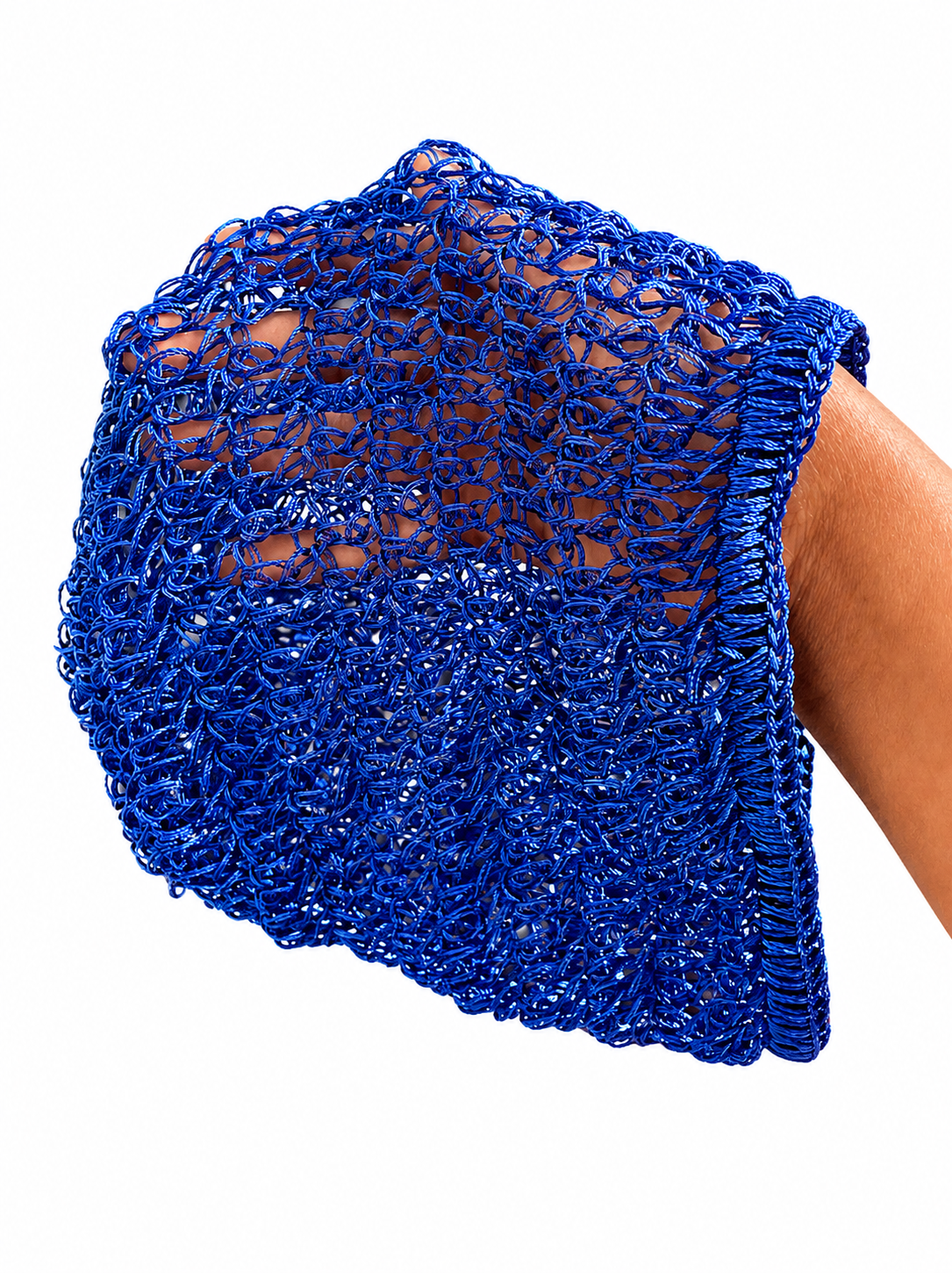 Woman's Solid Color Crochet Elastic Handmade Hair Net Hat, Sleep Cap, Sleep Bonnets, Hair (clearance)Protection Cap