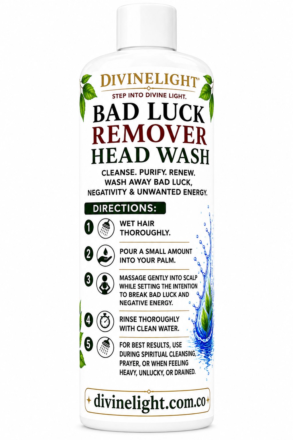 π Bad Luck Remover Head Wash β Spiritual Cleansing & Fresh Beginnings