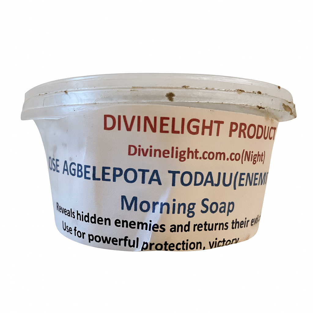 π Ose Agbelepota Todaju / Confirm Enemies in Trouble Spiritual Soap (Night Soap)