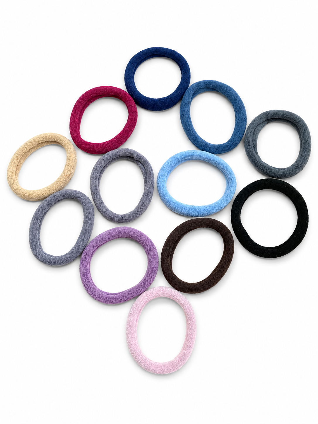 π 10PCS Thick Ponytail Holder Hair Scrunchie Stretchy Hair Bands