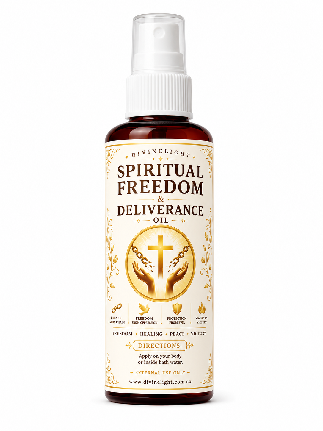 ποΈ Spiritual Freedom & Deliverance Oil β Peace, Renewal & Spiritual Strength