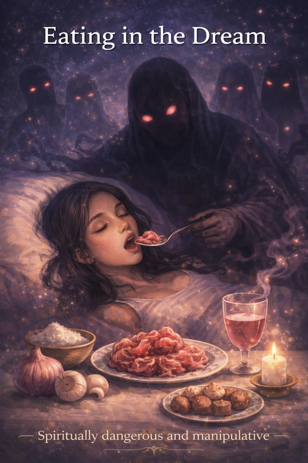 Traditional spiritual remedies for "eating in the dream"