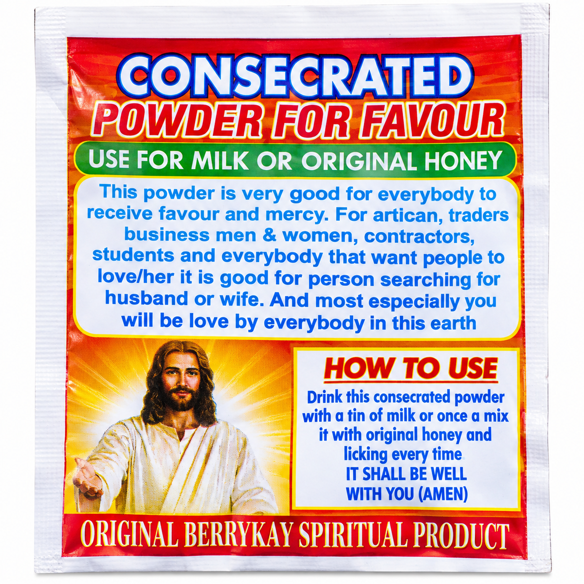 Consecrated Powder for Favour – Mercy, Attraction, Love & Open Doors Spiritual Powder