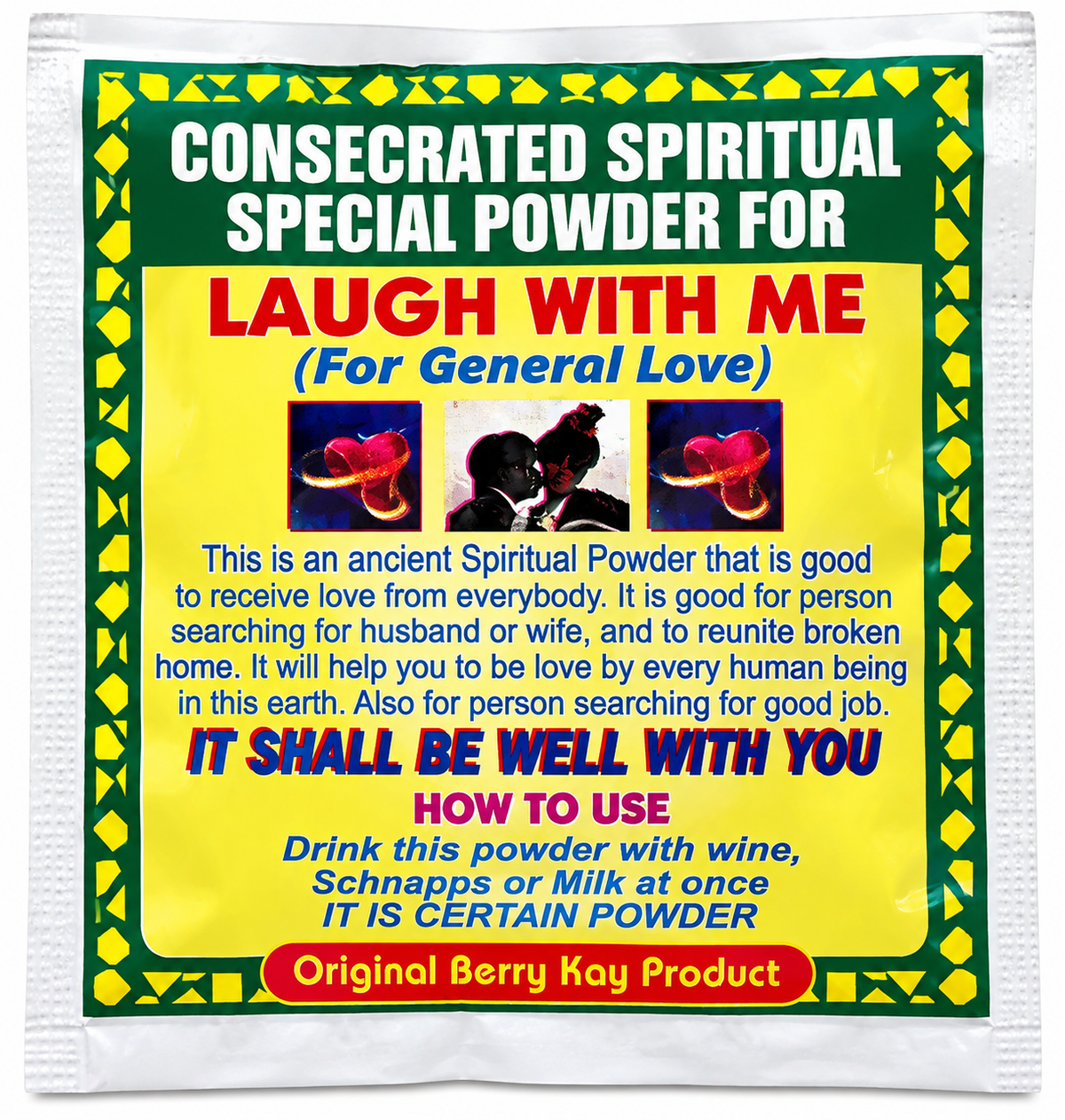 Laugh With Me Spiritual Powder – General Love, Favour & Attraction Powder