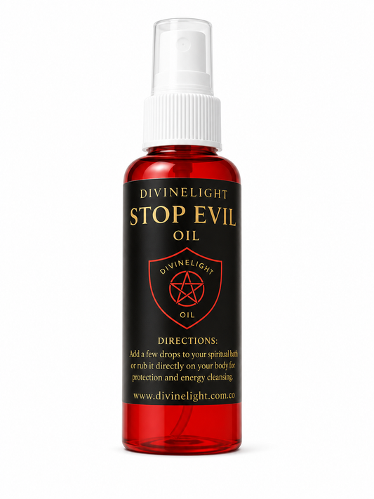 🔥 Stop Evil Spiritual Oil – 50 ml