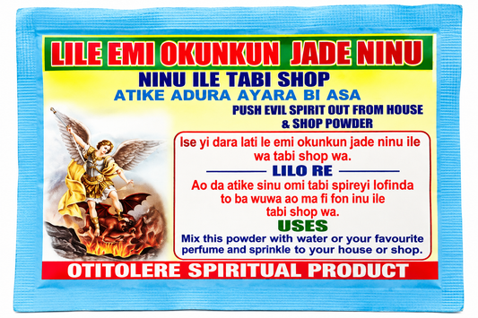 Push Evil Spirit Out of House & Shop Spiritual Powder – Home & Business Cleansing Protection