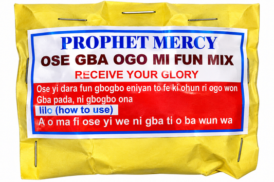 Receive Your Glory Spiritual Soap – Glory Restoration, Favour & Open Doors