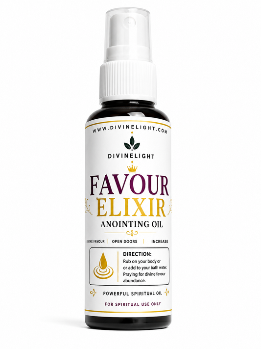 Favour Elixir Anointing Oil – Spiritual Ritual Oil 50ml