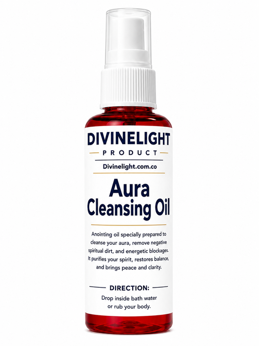 🌈✨ AURA CLEANSING SPIRITUAL OIL – Purify Your Energy Field • Restore Radiance • Spiritual Renewal ✨🌈