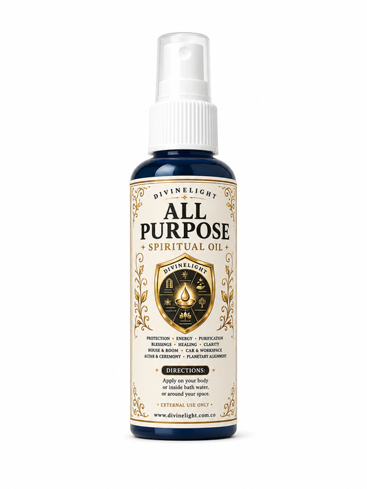 ✨ All Purpose Spiritual Oil –  Spiritual Cleansing • Protection • Peace • Positive Energy