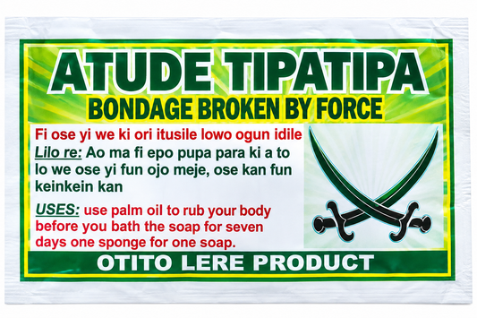 Atude Tipatipa – Bondage Breaking Spiritual Soap | 7-Day Cleansing & Protection