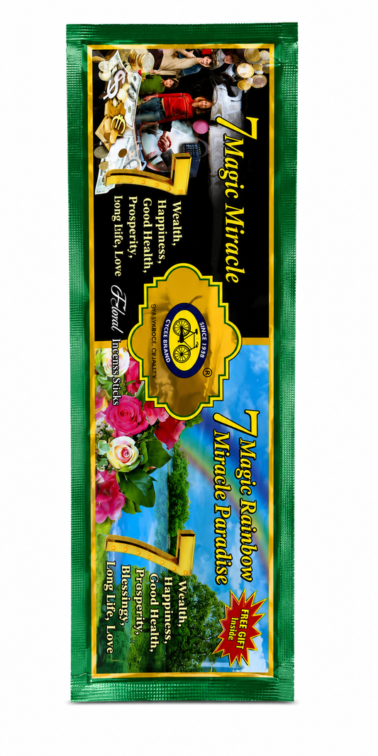🌈 7 Magic Rainbow Miracle Paradise Powerful Incense ✨ Wealth • Happiness • Good Health • Prosperity • Blessings • Long Life • Love