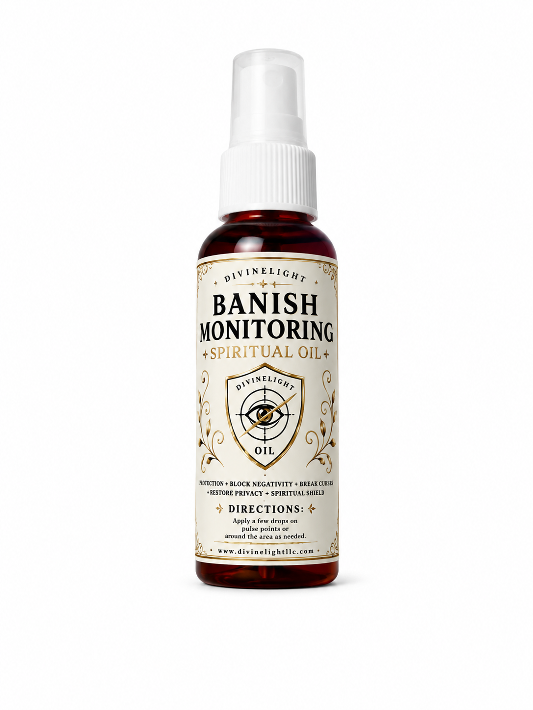 👁️‍🗨️ Banish Monitoring Spiritual Oil – Privacy, Peace & Spiritual Protection