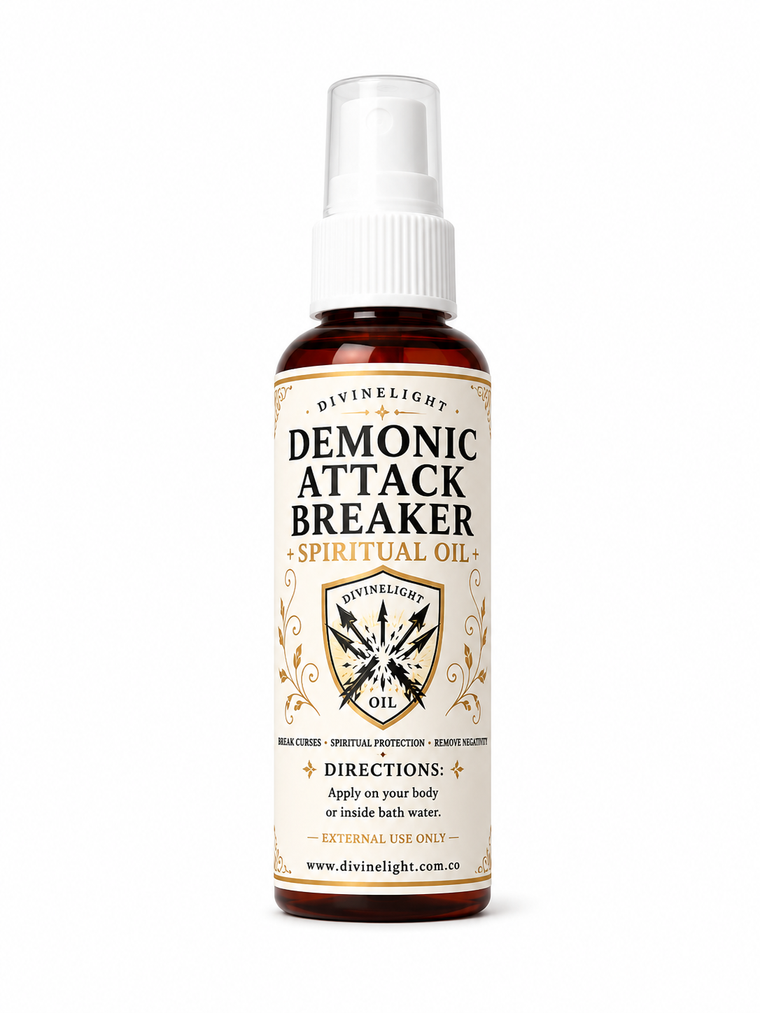 🛡️✨ DEMONIC ATTACK BREAKER SPIRITUAL OIL – Protection • Peace • Spiritual Strength • Deliverance Prayer ✨🛡️