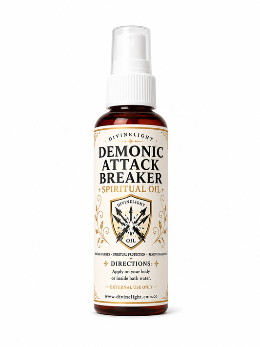 🛡️✨ DEMONIC ATTACK BREAKER SPIRITUAL OIL – Protection • Peace • Spiritual Strength • Deliverance Prayer ✨🛡️