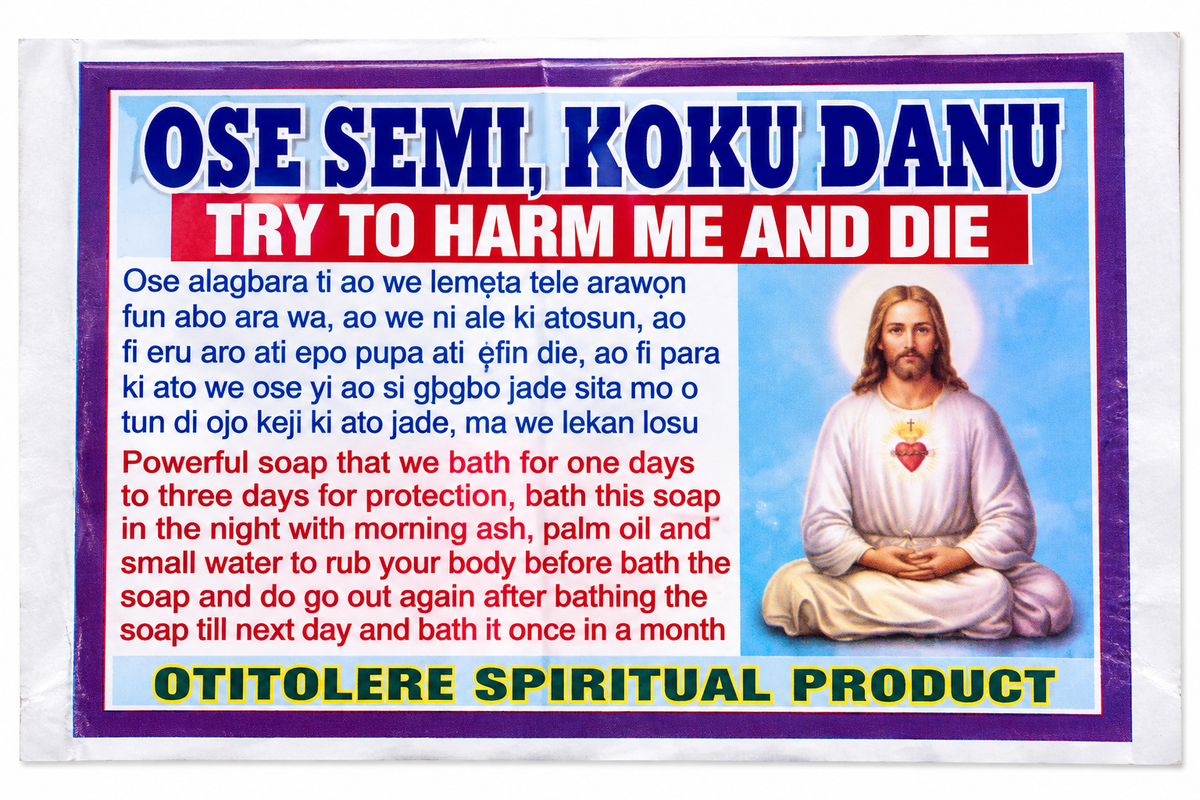 Ose Semi Koku Danu Spiritual Protection Soap – Negative Energy & Spiritual Attack Cleansing