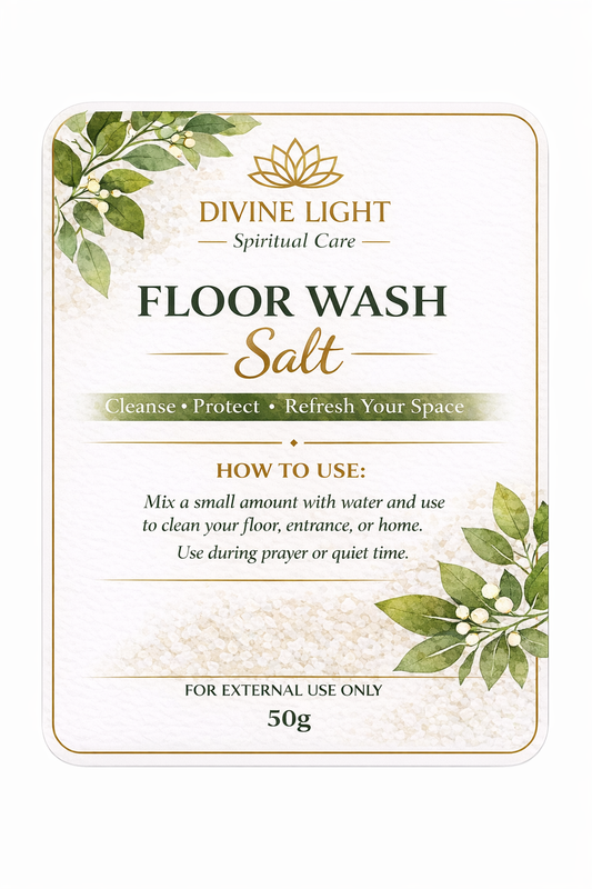 FLOOR WASH SPIRITUAL SALT