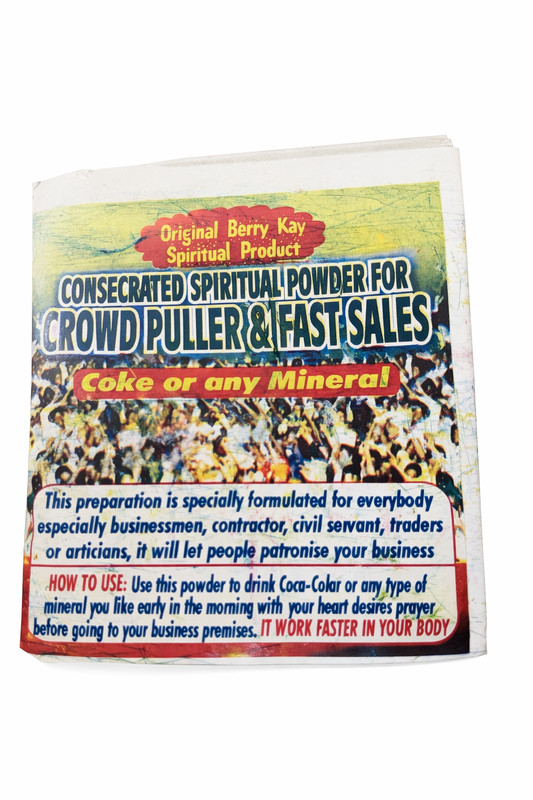 Consecrated Spiritual Powder – Crowd Puller & Fast Sales Attract Customers • Increase Patronage • Business Favour
