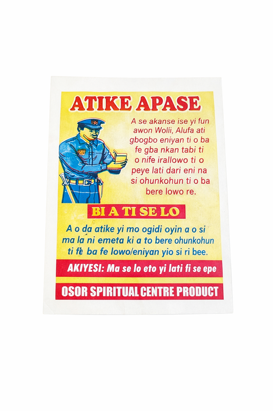 DO AS I SAY – Spiritual Intention Powder Confidence • Influence • Favour • Positive Communication