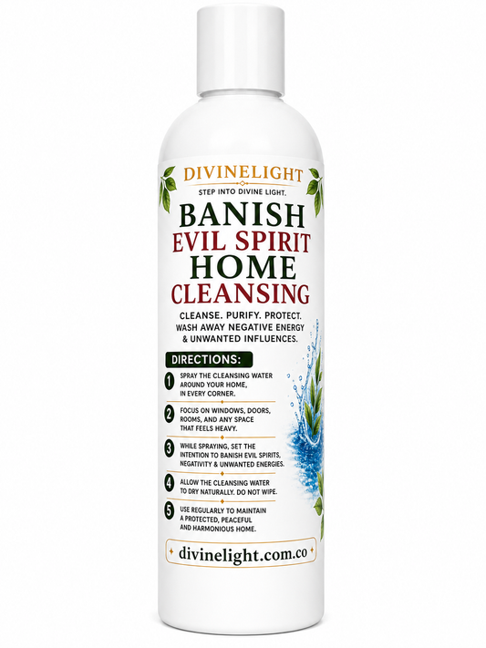 💧🏡 Banish Evil Spirit Home Cleansing Water – Peace • Protection • Spiritual Cleansing