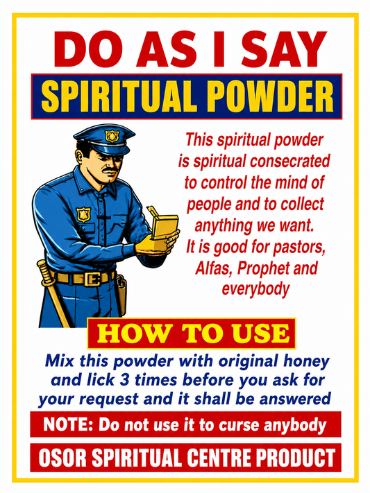 DO ASI SAY powder