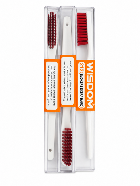 Wisdom 212 Smokers Extra Hard Toothbrush(clearance)