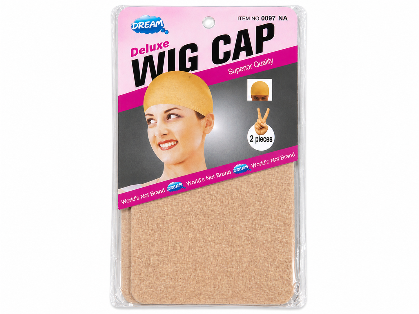 2 Pack Of Wig Cap(Clearance Sale)