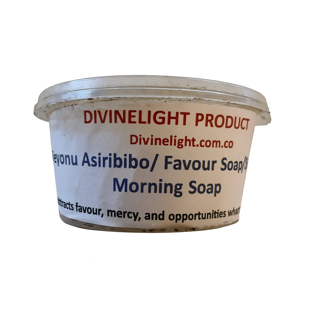 🌞 Ose Eyonu Asiribibo / Favour Spiritual Soap (Morning Soap)