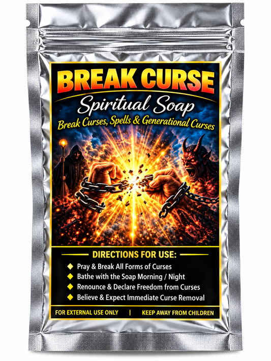 Break Curse Spiritual Soap – Spiritual Cleansing, Freedom & Generational Pattern Breaking Bath Soap