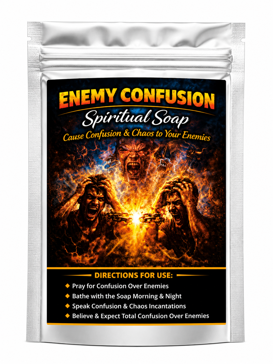 Enemy Confusion Spiritual Powerful  Soap