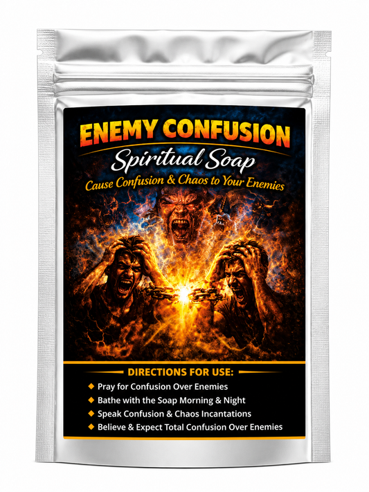 Enemy Confusion Spiritual Powerful  Soap
