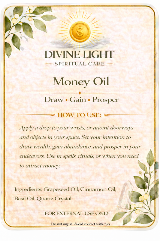 MONEY OIL SPIRITUAL OIL