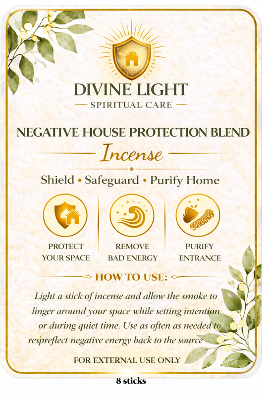 NEGATIVE HOUSE PROTECTION BLEND INCENSE SPIRITUAL INCENSE