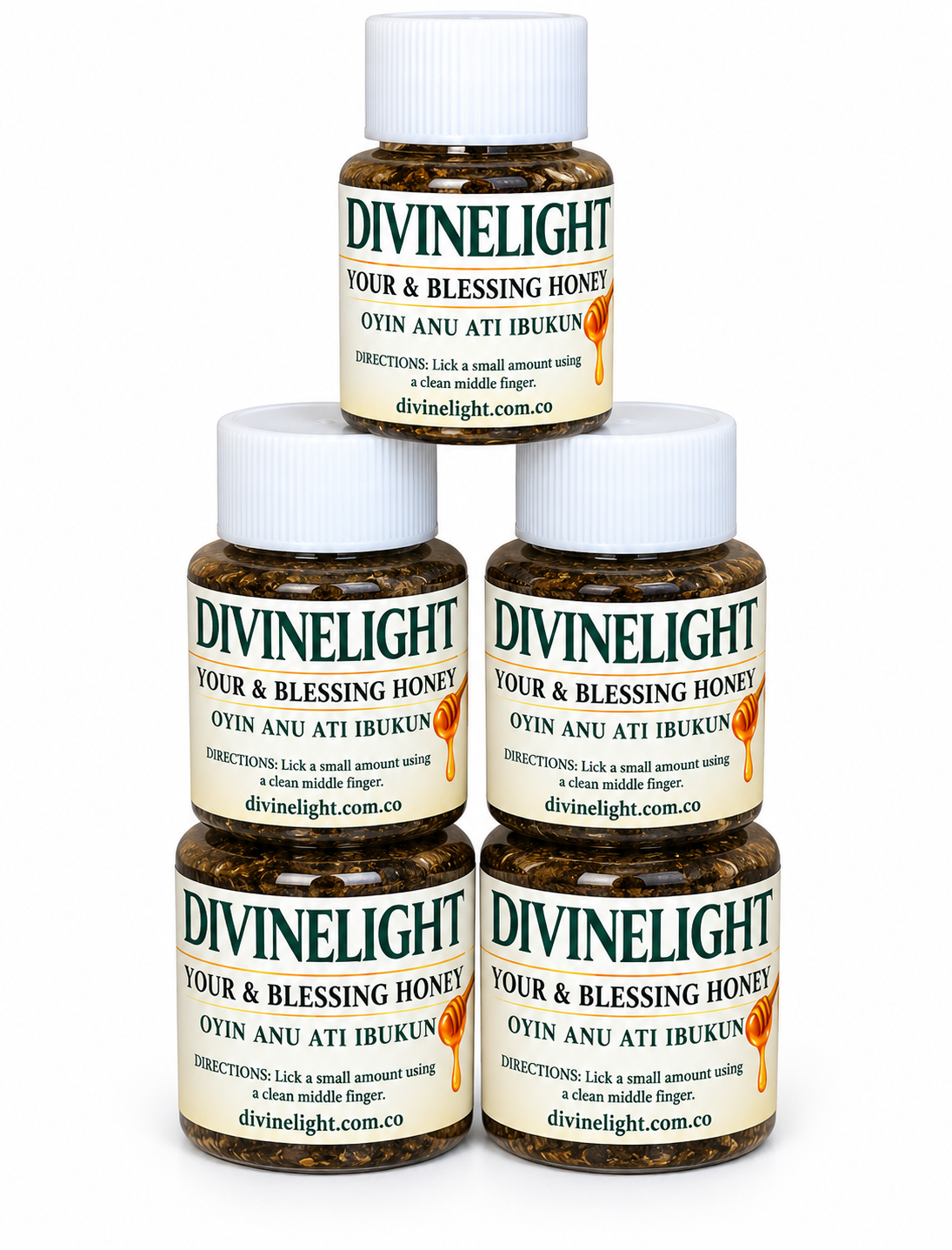DivineLight Favour & Blessing Honey – Oyin Anu ati Ibukun, Spiritual Ritual Honey