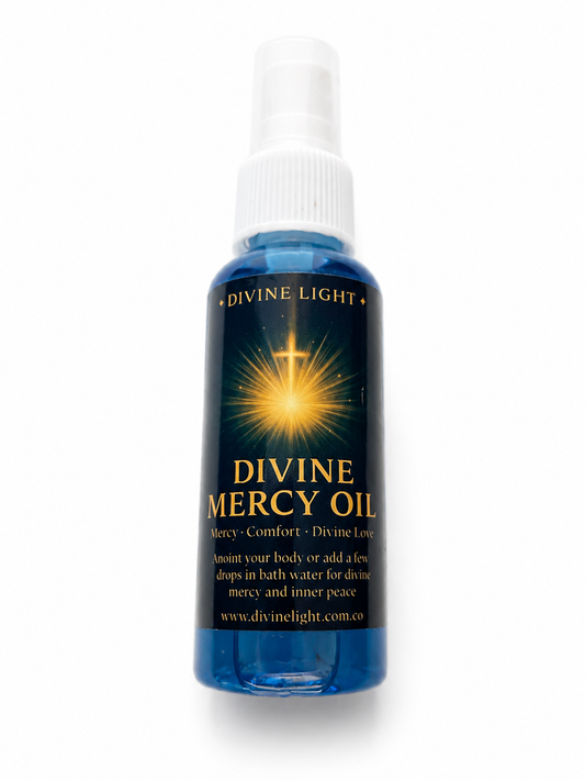 Divine Mercy Spiritual Oil – Mercy • Favor • Protection • Blessings