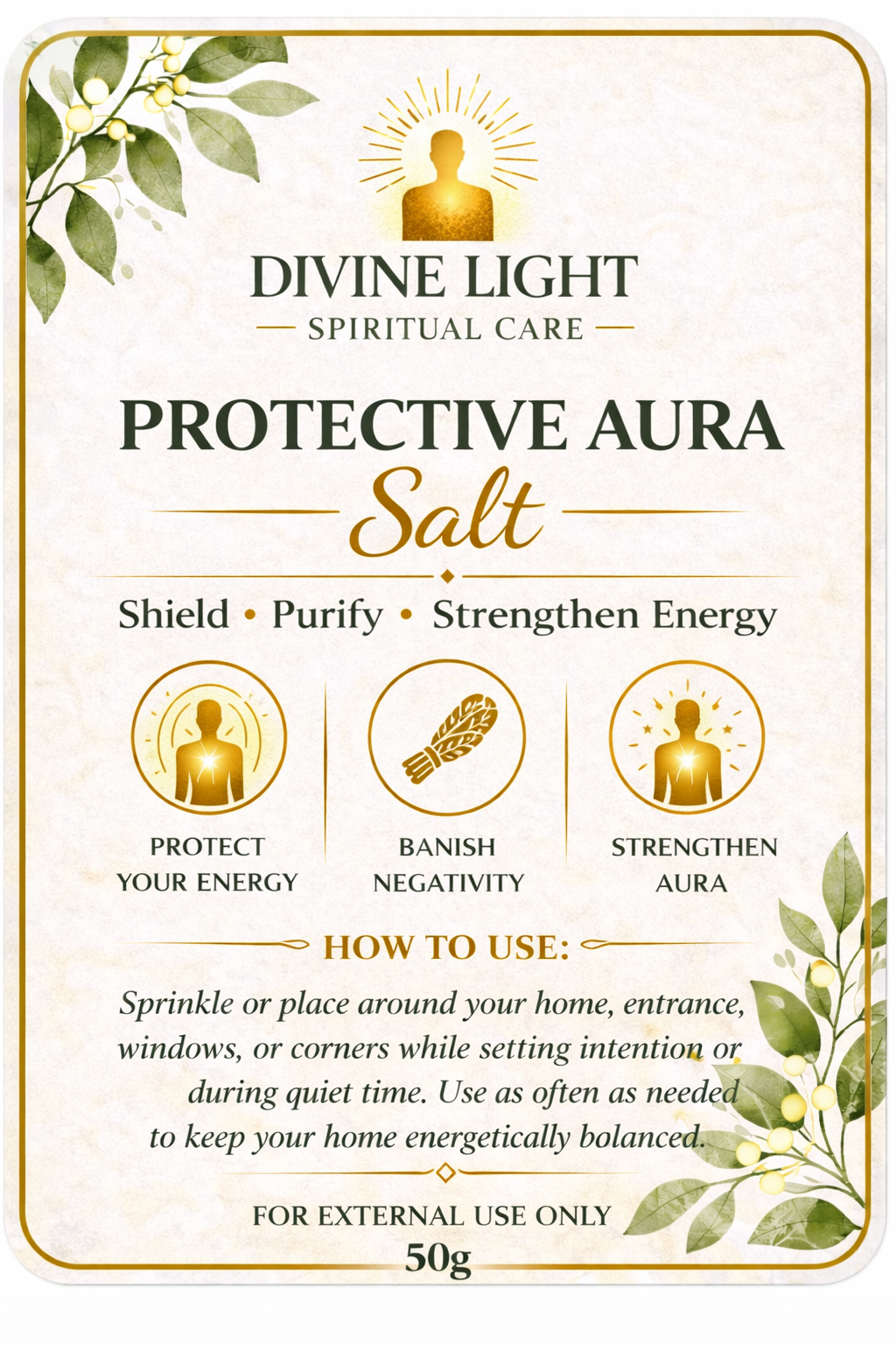 PROTECTIVE AURA SPIRITUAL SALT
