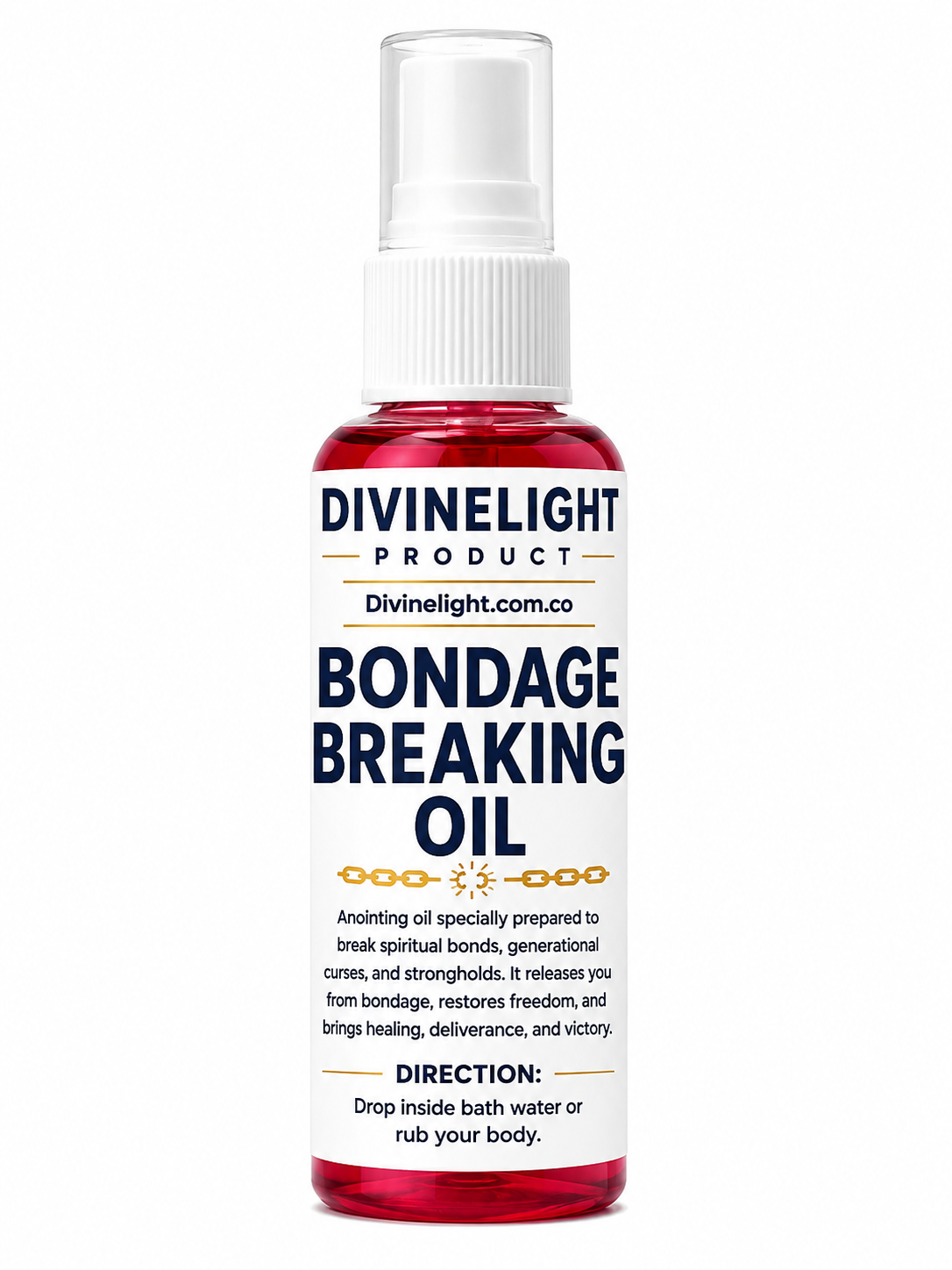 ⛓️✨ BONDAGE BREAKING SPIRITUAL OIL – Break Free • Spiritual Liberation • Chains Destroyed ✨⛓️
