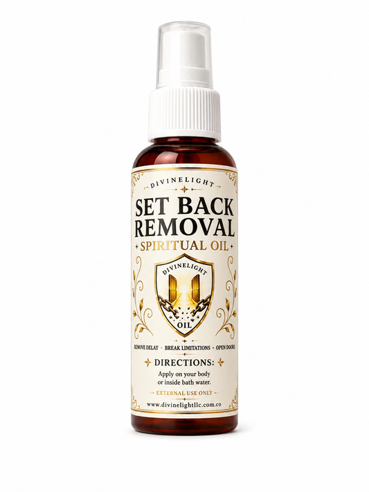Setback Removal Spiritual Oil – Breakthrough, Progress & New Opportunities