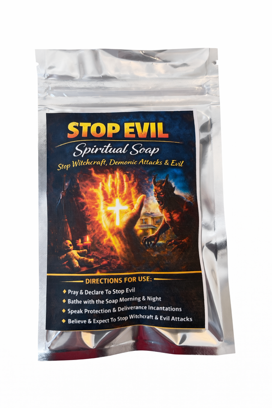 🛡️Stop Evil Spiritual Protection Soap – For Witchcraft, Evil Attacks & Deliverance