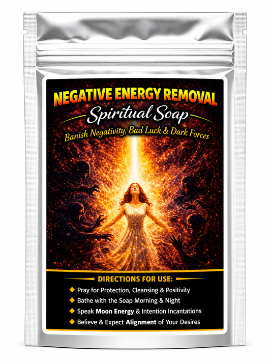 Negative energy Removal Spiritual Powerful  Soap