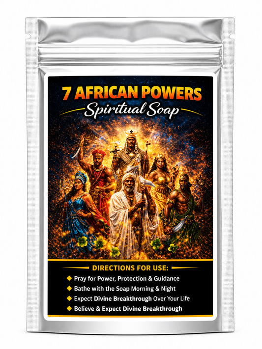 7 African Powers Spiritual Powerful  Soap