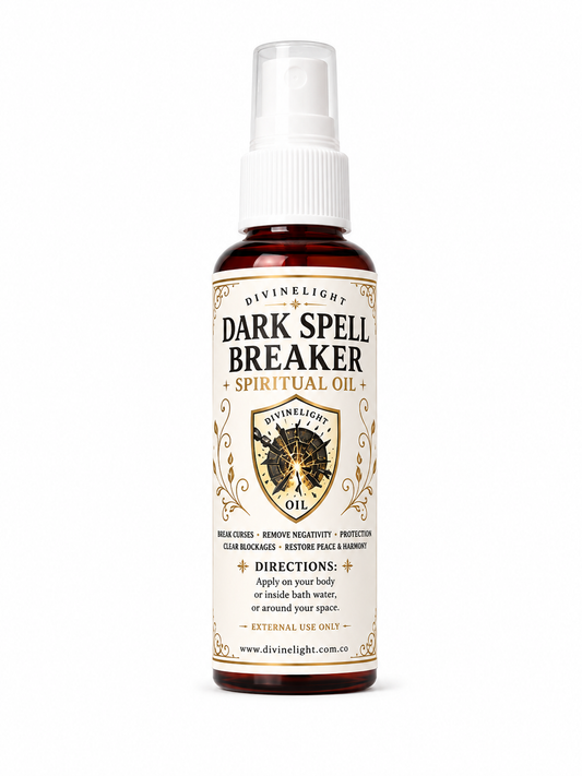 🌟 Dark Spell Breaker Spiritual Oil – Spiritual Cleansing, Protection & Renewal