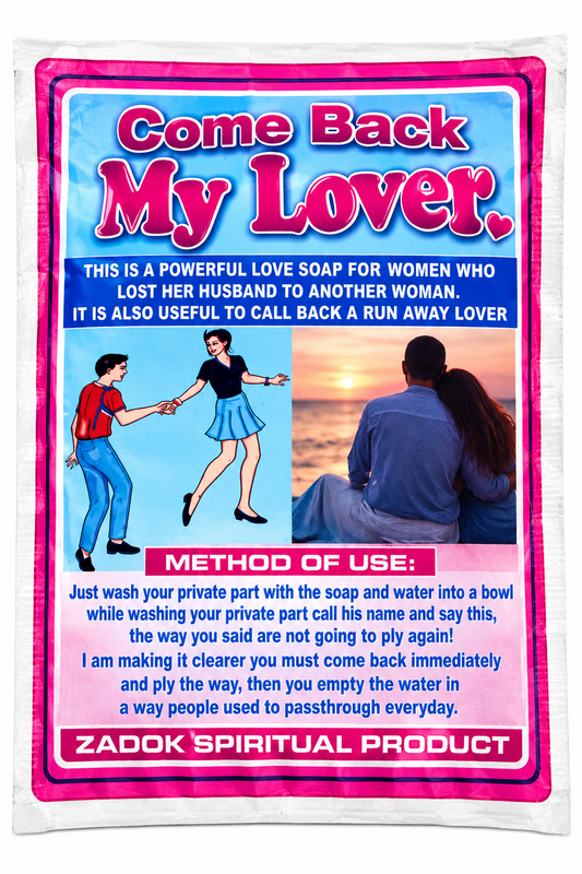 Come Back My Lover Spiritual Soap – Love, Reconciliation & Relationship Harmony