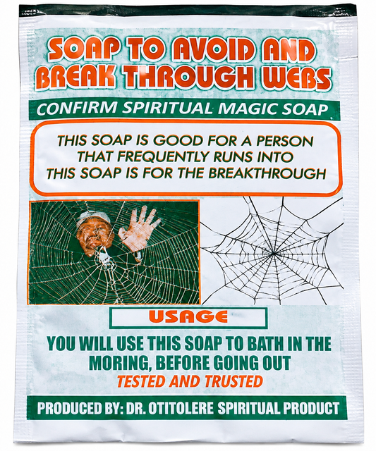 Break Through Webs Spiritual Soap – Road Opener, Blockage Removal & Breakthrough Cleansing