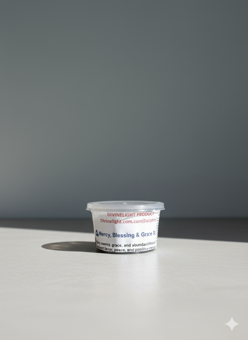 🌸 Mercy, Favour & Grace – Spiritual Soap for Blessings, Positivity & Divine Support